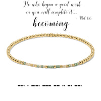 Becoming - Phil. 1:6 - *new*